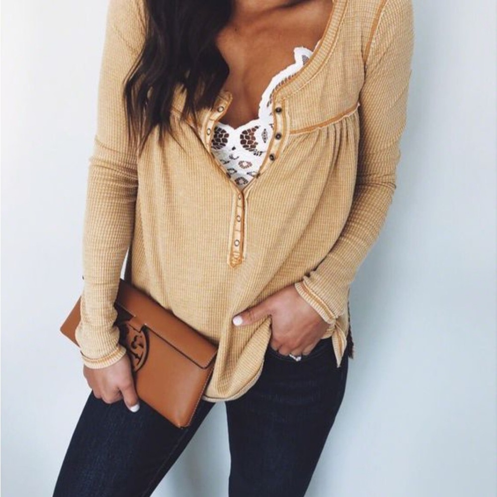 Free people We The Free Kai Long Sleeve thermal top XS